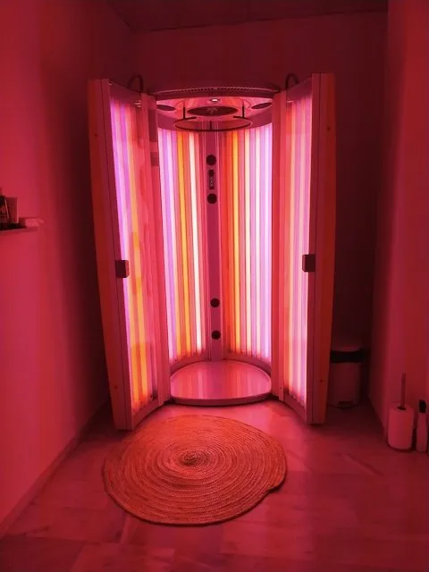 Rayos de colágeno regenerador de la piel